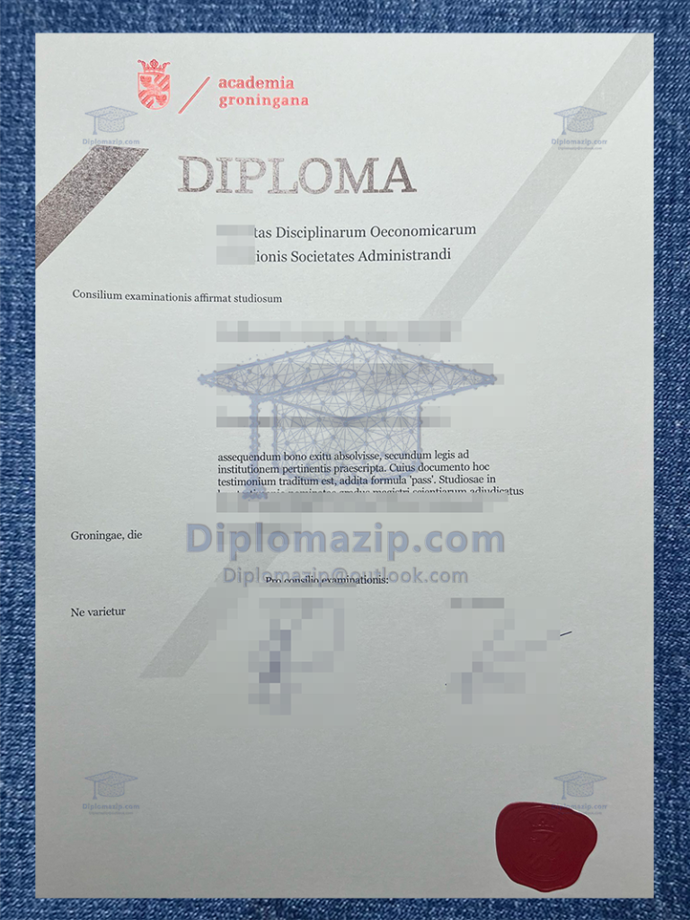 Academia Groningana Diploma, Academia groningana Degree