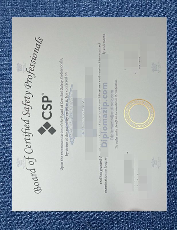 CSP Certificate