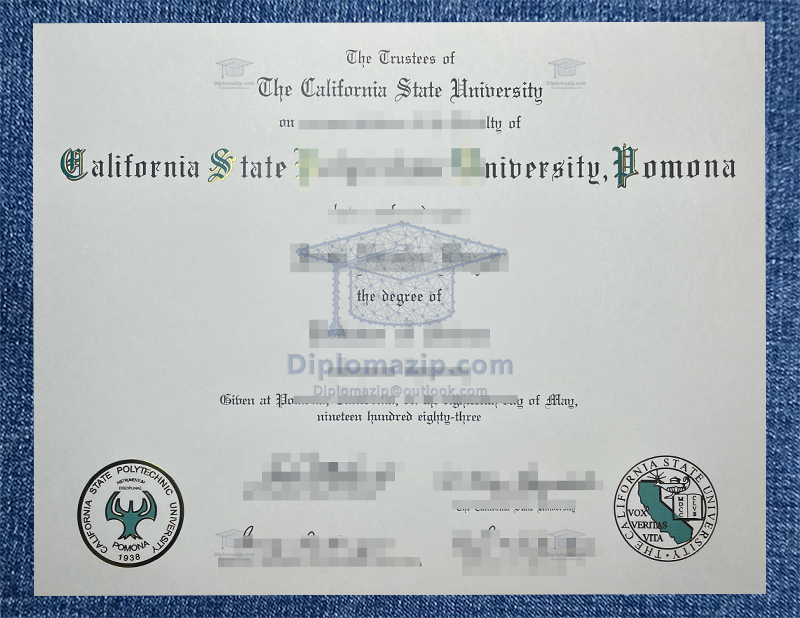 Cal Poly Pomona Diploma, Cal Poly Pomona Degree