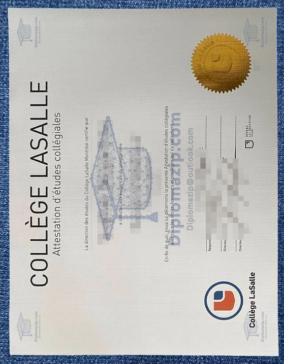 College Lasalle Diploma