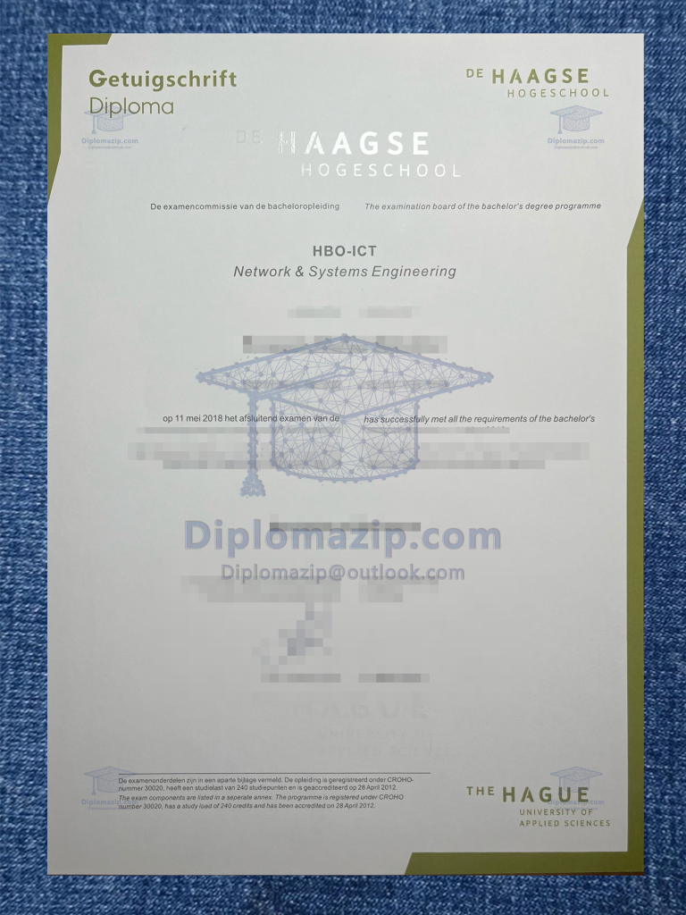 De Haagse Hogeschool Diploma , De Haagse Hogeschool Degree