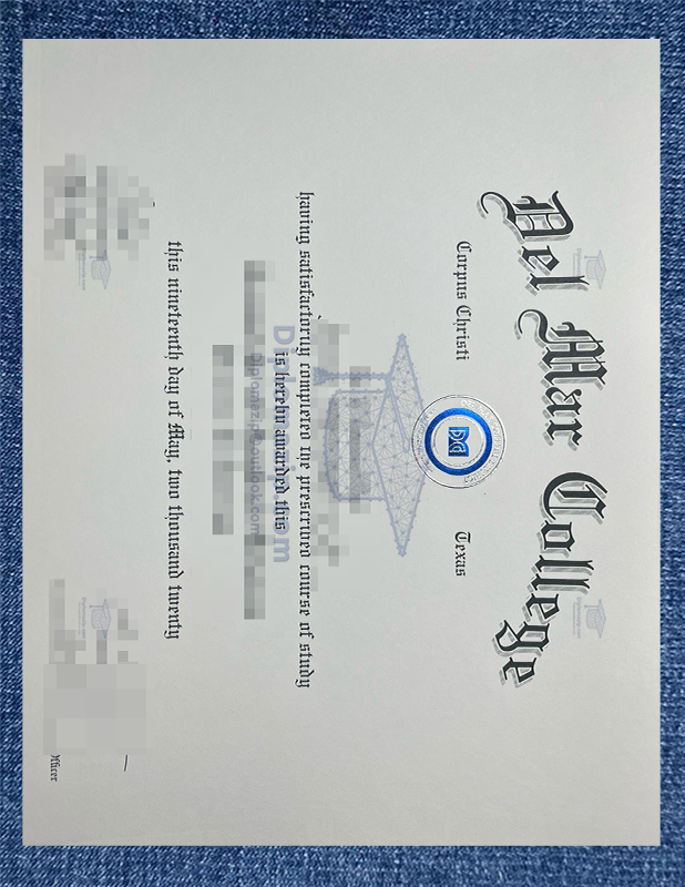 Del Mar College Diploma