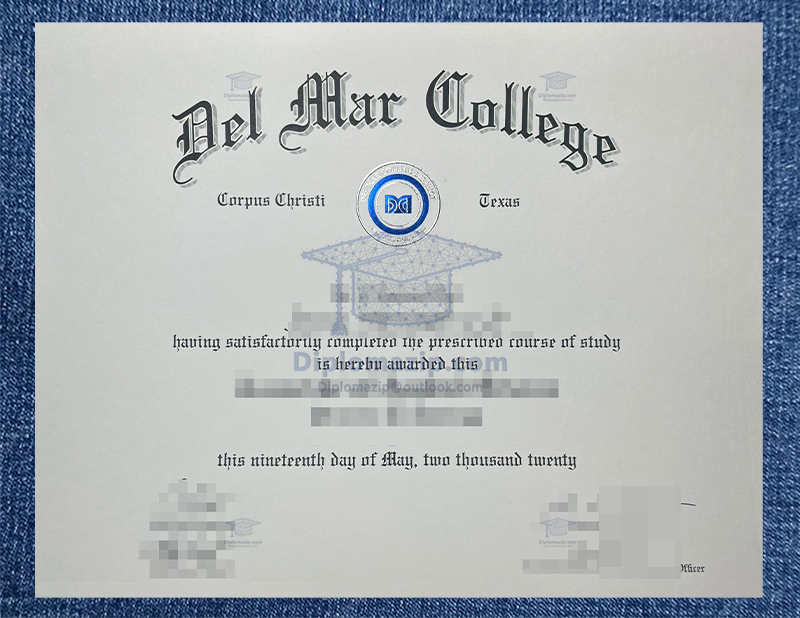 Del Mar College Diploma, Del Mar College Degree Del Mar College Diploma, Del Mar College Degree