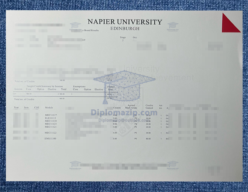 Edinburgh Napier University Diploma, Edinburgh Napier University Degree Edinburgh Napier University Diploma, Edinburgh Napier University Degree