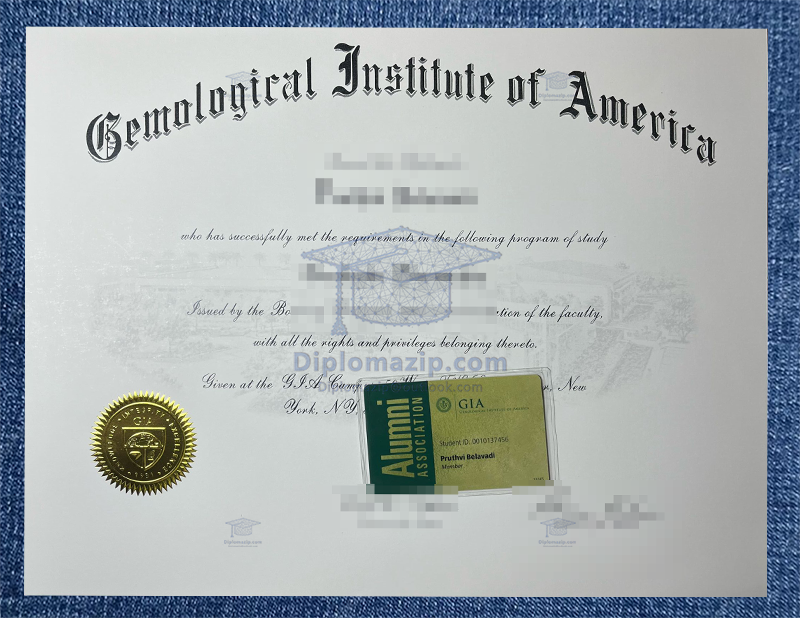 Gemological Institute Of America GIA Degree. Gemological Institute of America GIA diploma