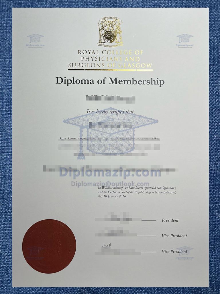 RCPSG Diploma