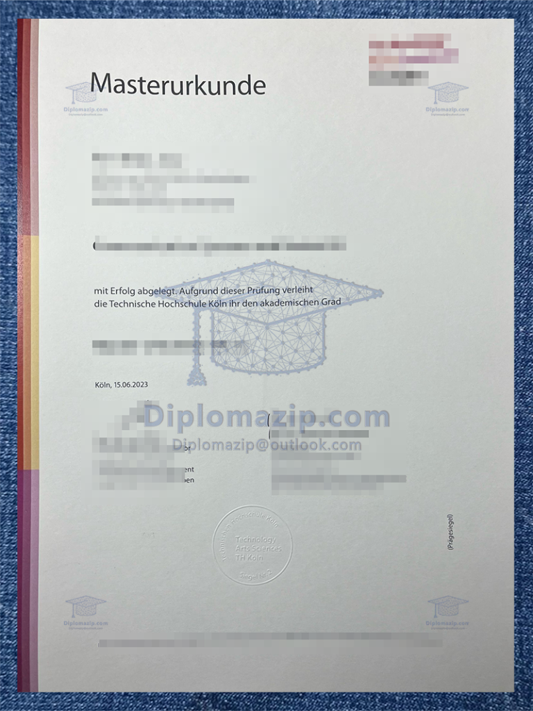 TH Koln Certificate