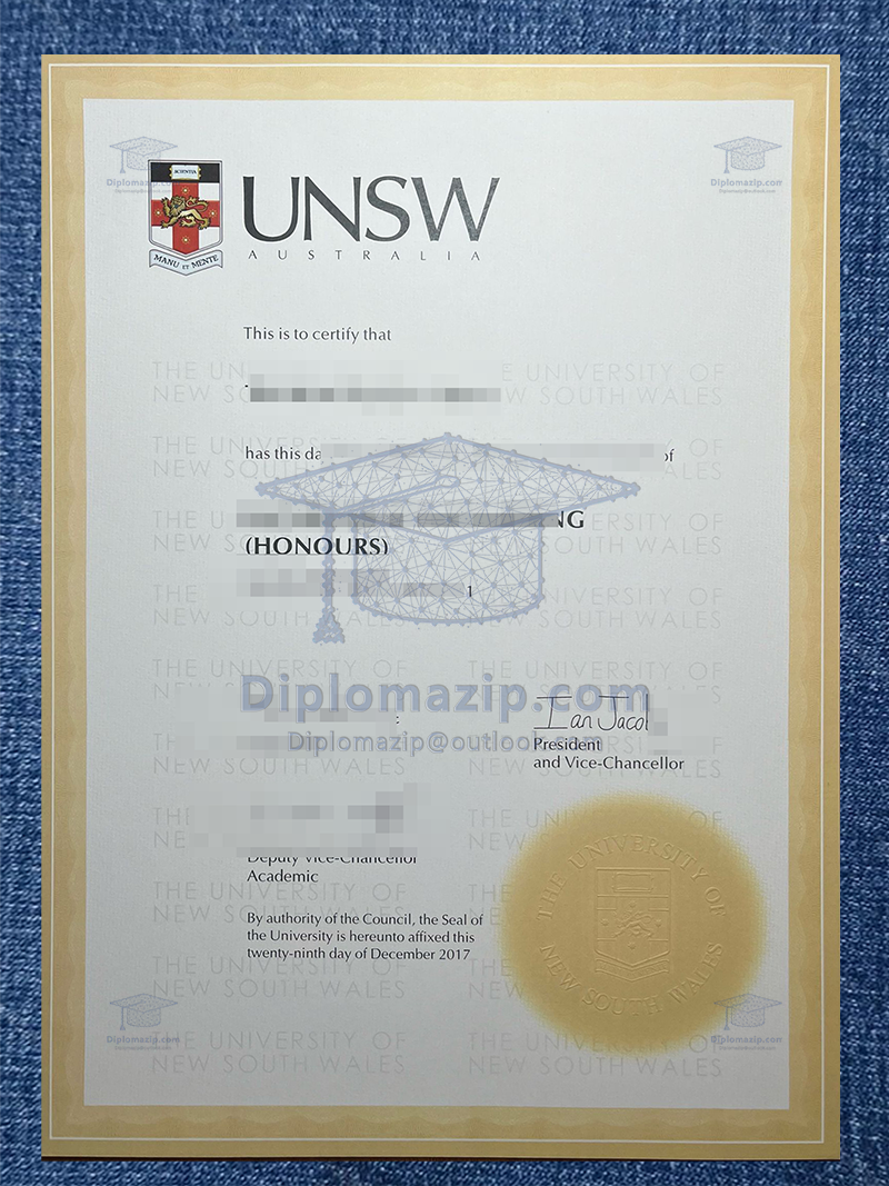UNSW Diploma, UNSW Degree