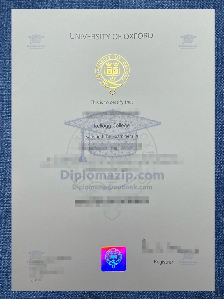 University Of Oxford Diploma, University of Oxford Degree