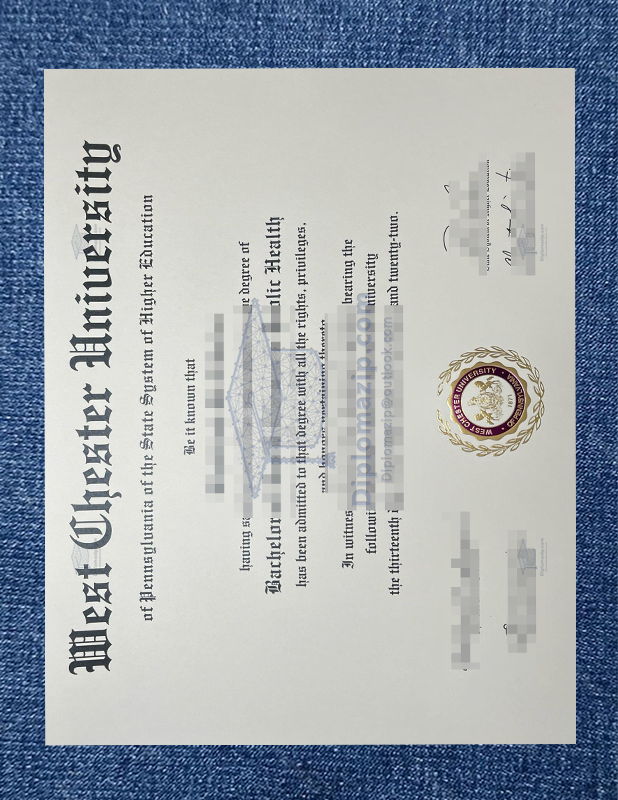 West Chester University Diploma