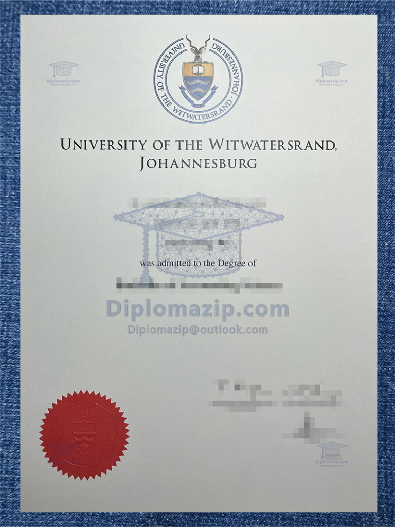 University of Witswatersrand diploma University of Witswatersrand diploma