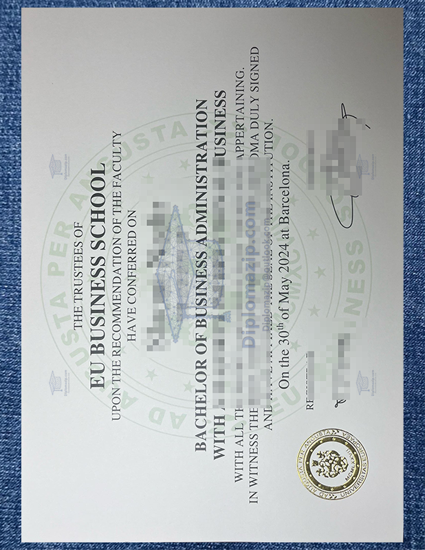 EU Business School Diploma