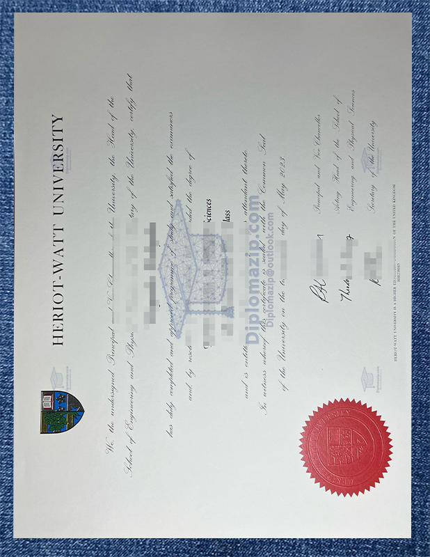 Heriot Watt University Diploma