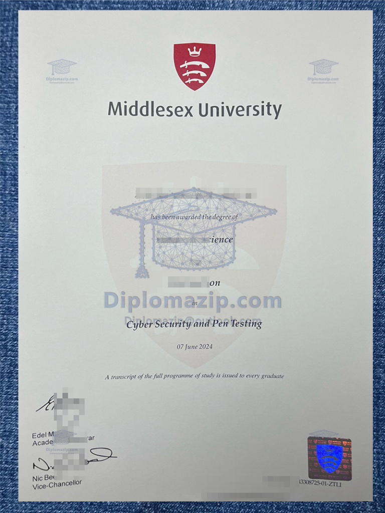 Middlesex University Diplomas