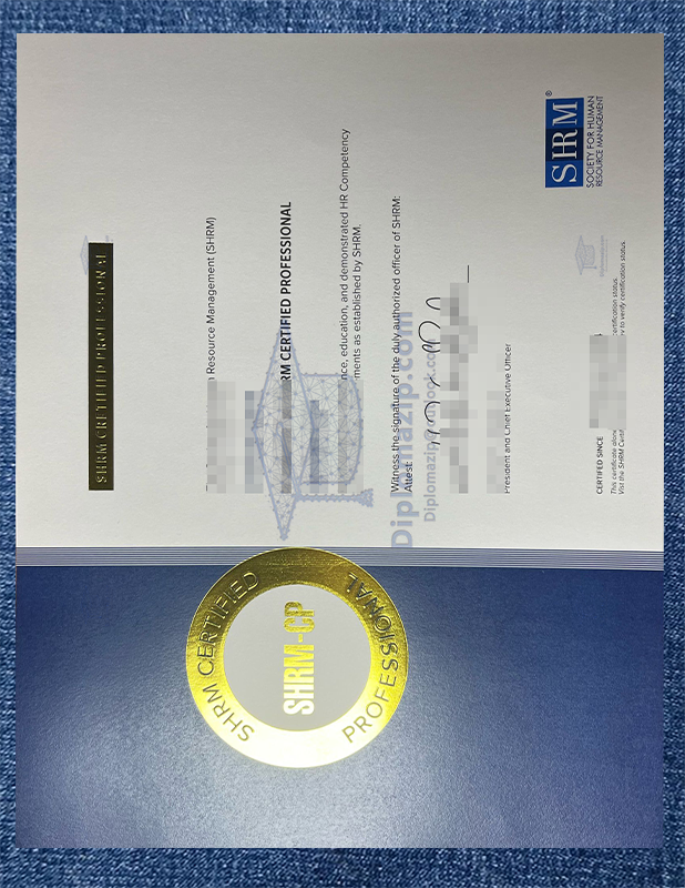 SHRM CP Certificate