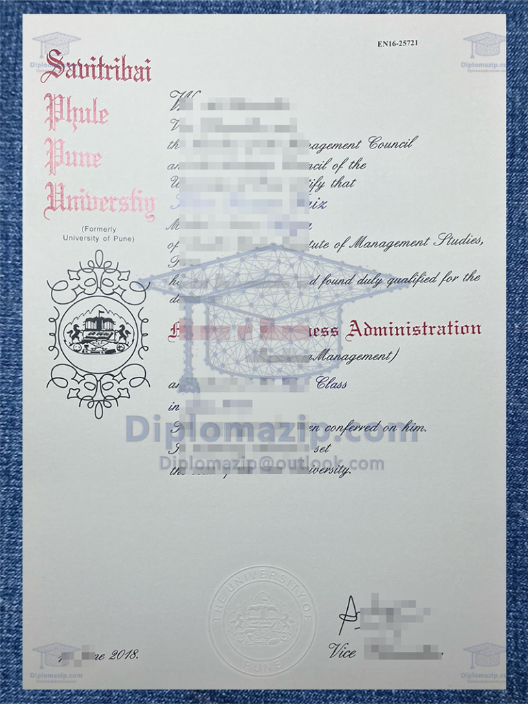 Savitribai Phule Pune University Degree
