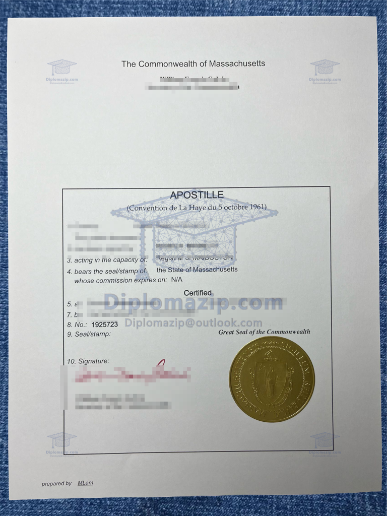 Secure And Fast Online Processing Massachusetts Apostille Certificate Scaled