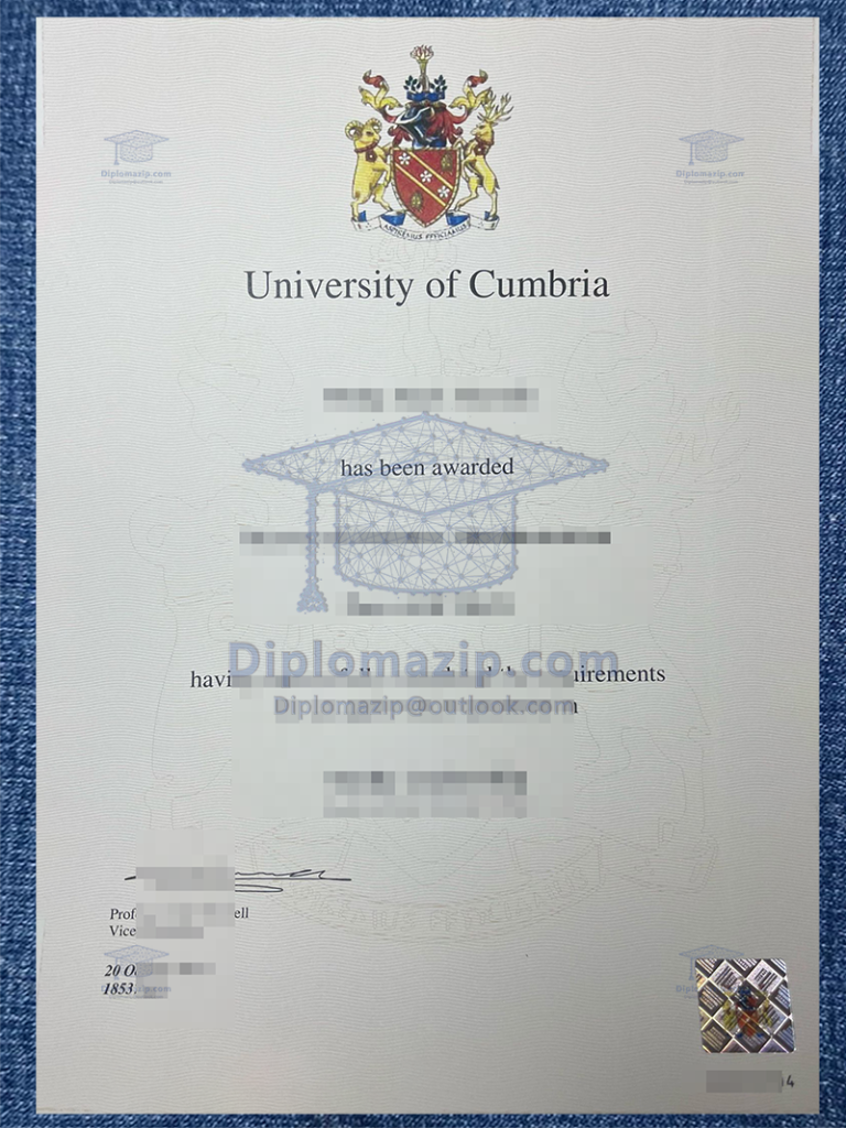 University Of Cumbria Degree