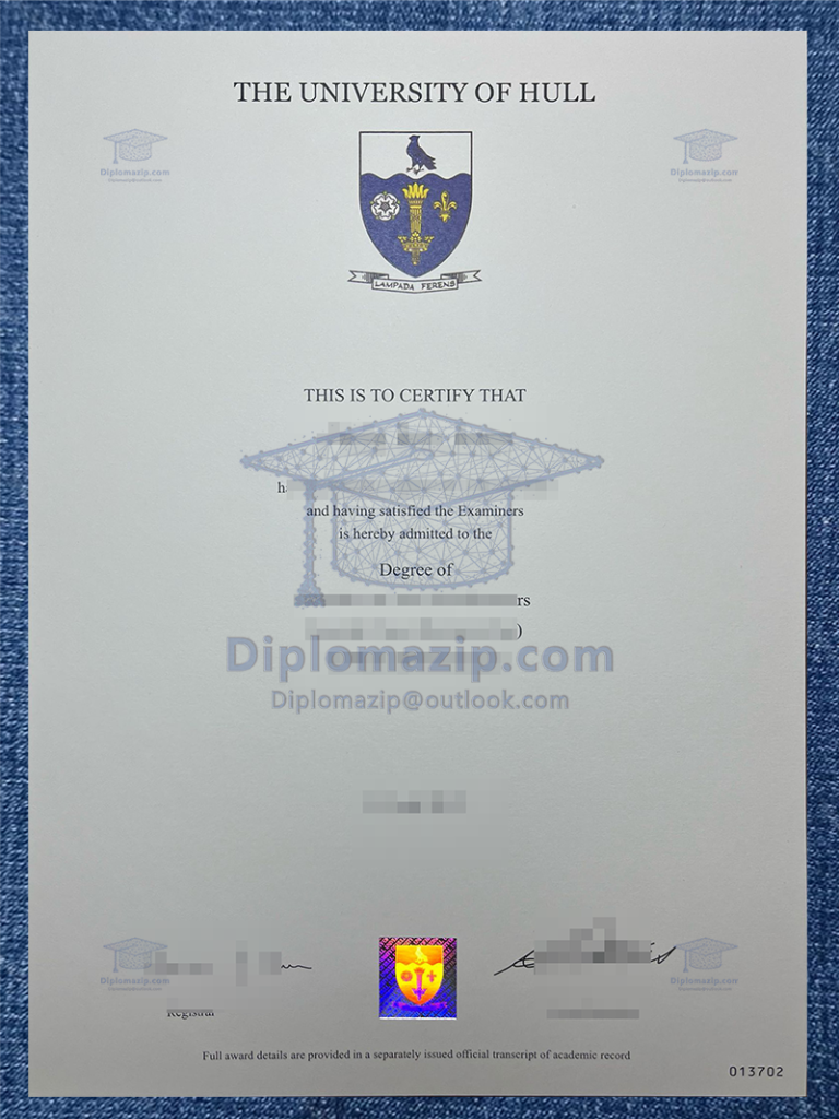 University Of Hull Diploma