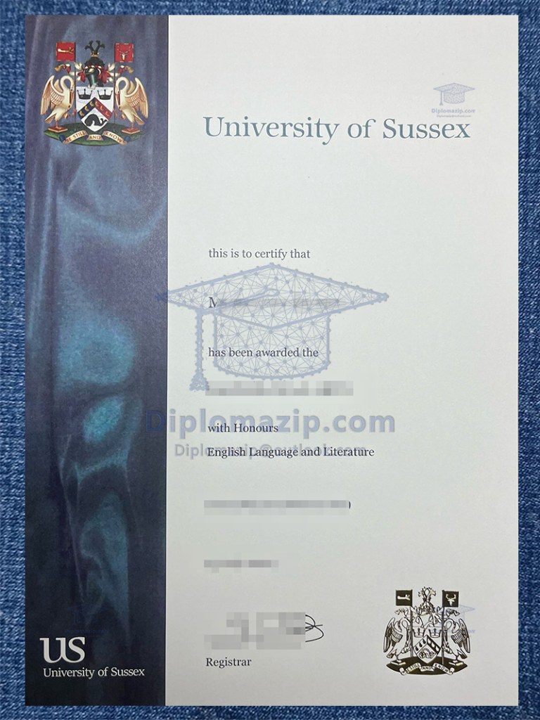 University Of Sussex Diploma