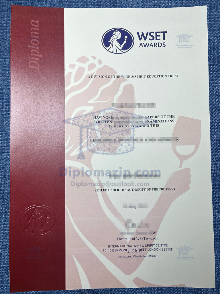 WSET Awards Diploma